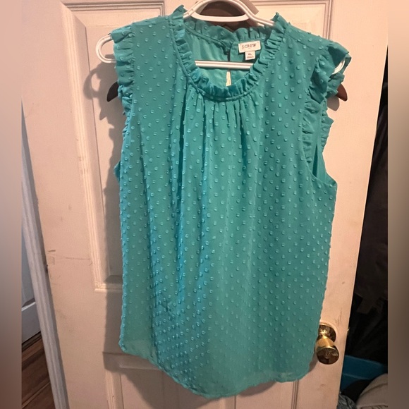 J. Crew Tops - Teal Jcrew tank blouse
